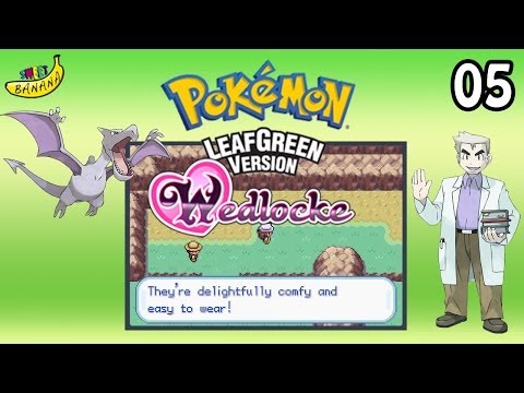 Pokémon LeafGreen Wedlocke - Episode 5 - SUSPENSE! Part 1