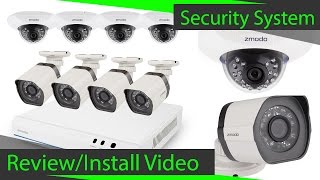 Zmodo 2TB 8 Channel 720p NVR System Review/Setup