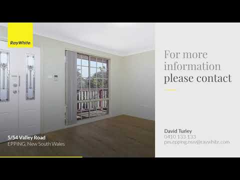 5/54 Valley Road, Epping, NSW 2121, 3 phòng ngủ, 2 phòng tắm, Unspecified