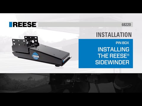 Installation: How to Install the REESE® Sidewinder™ Fifth Wheel Pin Box