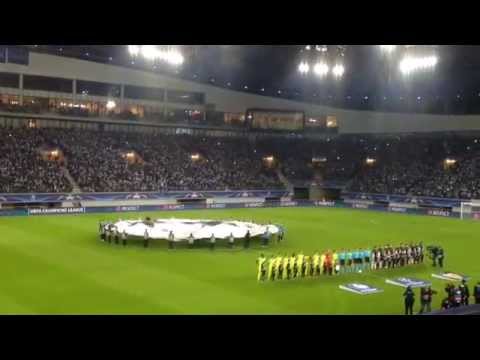 KAA Gent - Valencia CF (CL hymne/Atmosphere during the Champions League game 04/11/2015)