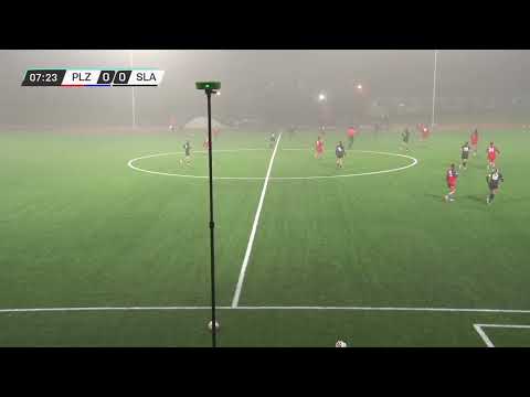 11.kolo 1.liga dorostenek, FC Viktoria Plzeň-SK Slavia Praha 2:6 ( 0:1 ),1.poločas