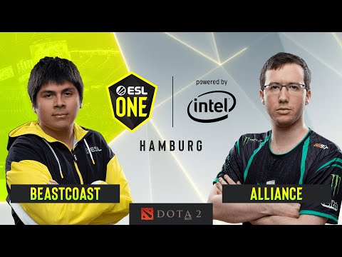 Dota2 - beastcoast vs. Alliance - Game 1 - Group A - ESL One Hamburg 2019