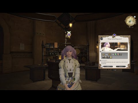 FFXIV Goldsmith Class Quest: Throw Some Rings on It