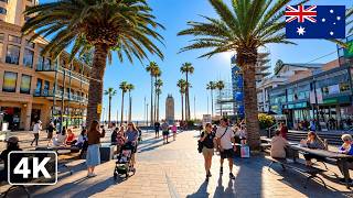 Adelaide’s Public Holiday Hotspot | Crowded Glenelg Beach 4K