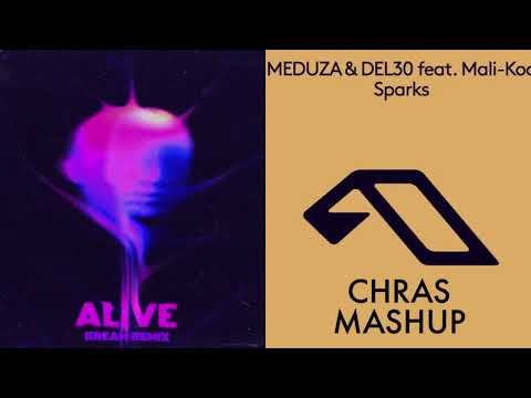 Kx5 - Alive (Kream Remix) vs. Meduza - Sparks | [Chras Mashup] - Free Extended Mix Download