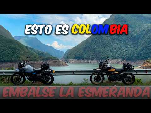 Rodando hasta la Represa de Chivor 🏍️ | La Esmeralda de Boyacá 🇨🇴