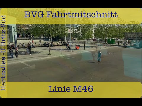 #021 Fahrtmitschnitt | M46 S+U Zoologischer Garten / U Britz-Süd
