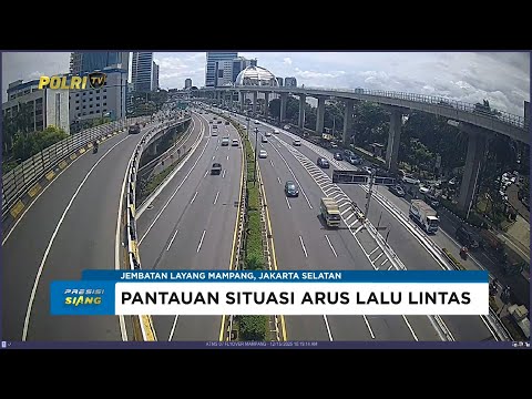 NTMC POLRI - PANTAUAN ARUS LALU LINTAS SIANG 15/12/2025