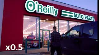 Download lagu The O’Reilly Auto Parts jingle in (almost) all speeds mp3