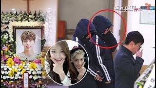 [Compilation] Red Velvet visit SHINee Jonghyun&#39;s wake/funeral | 故 샤이니 종현 빈소