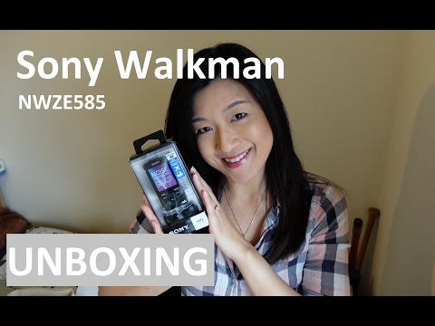 Unboxing: Sony Walkman NWZE585 | Yuenny Lam