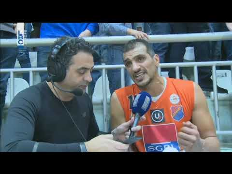 Homentmen vs Champville - Interview Ismail Ahmad