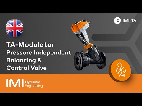 TA-Modulator: Pressure Independent Balancing & Control Valve (PIBCV/PICV)