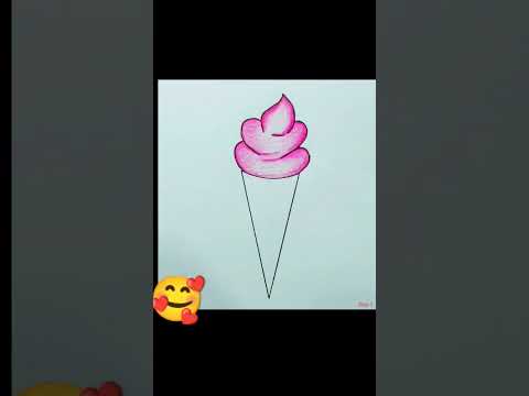 Cone ice cream 🍦 step by step