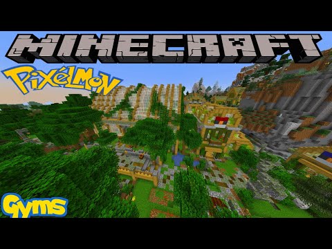 HOW DOES THE GRASS GYM WORK IN PIXELMON REFORGED - MINECRAFT GUIDE