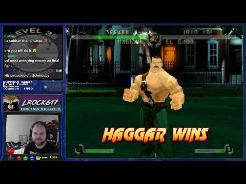Arcade 1CC #97: Final Fight Revenge - Haggar (WOLFMAME) - Default settings