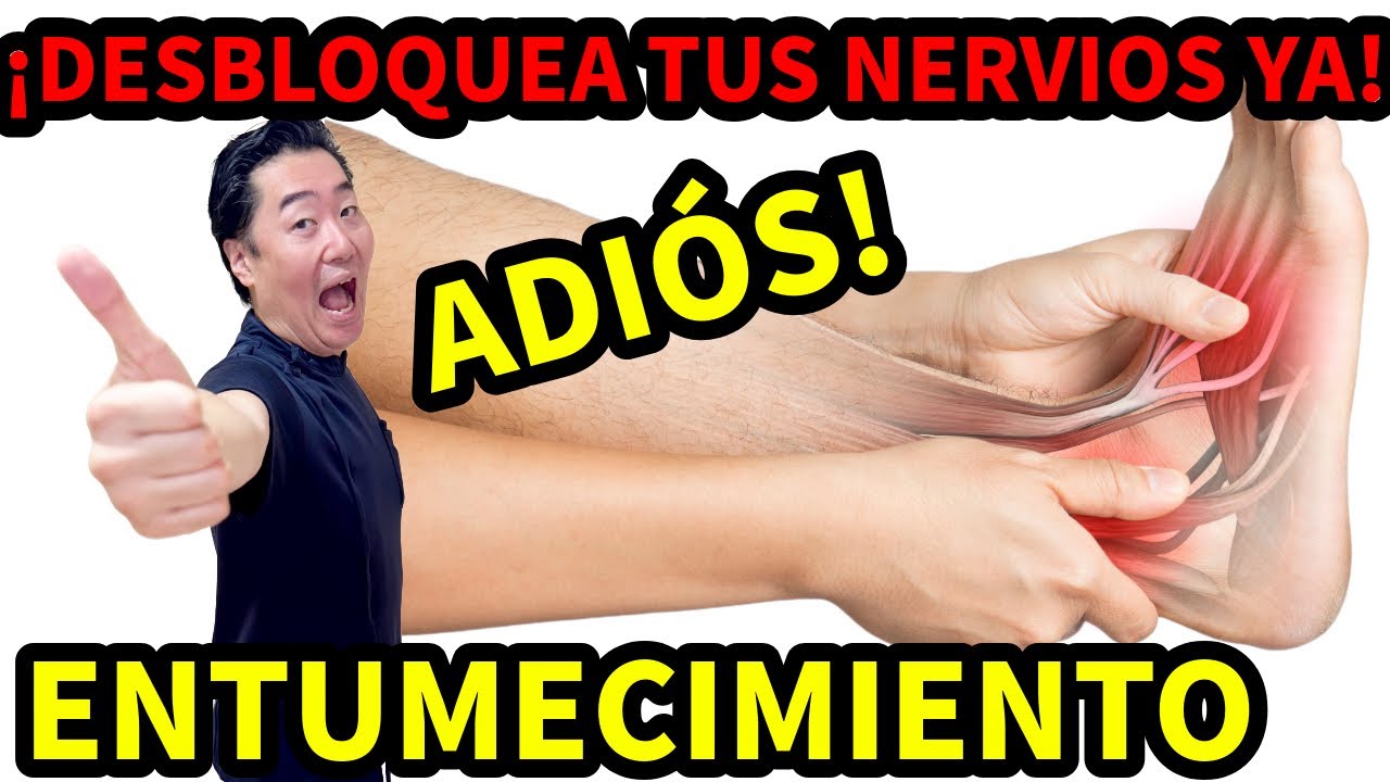 ¡Estiramientos definitivos para eliminar el entumecimiento de las piernas! ¡Nervio ciático y lumbar!