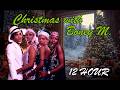 Christmas With Boney M 12 Hours Fireplace Cozy Room Full Album