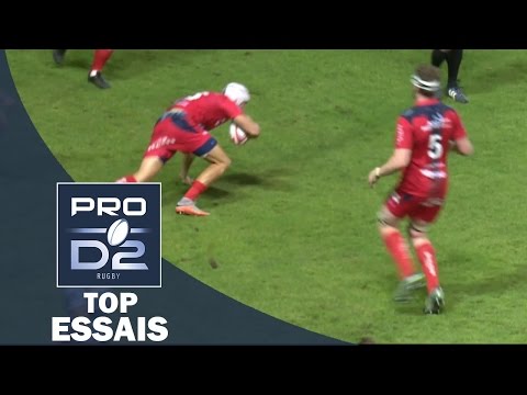 TOP Essais de la J2 – PRO D2 – Saison 2016-2017