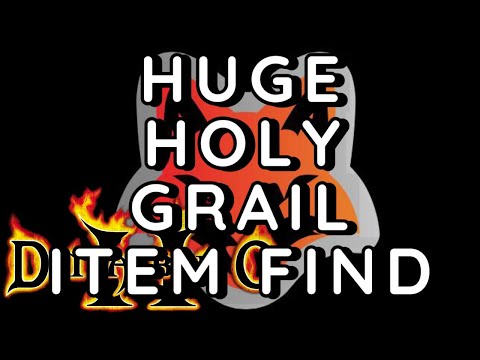 DIABLO 2 - HUGE GRAIL ITEM DROP THAT WILL MAKE A CERTAIN STREAMER JEALOUS!