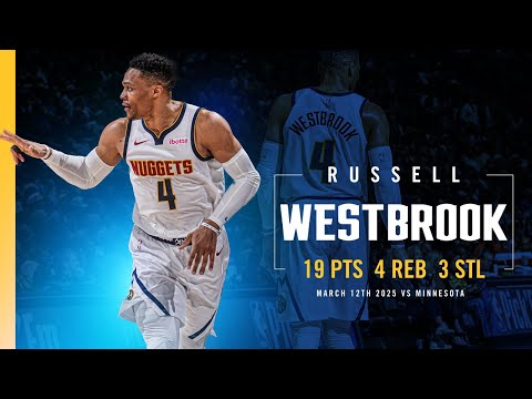 Russell Westbrook Full Game Highlights vs. Timberwolves 📺 | 3/12/25