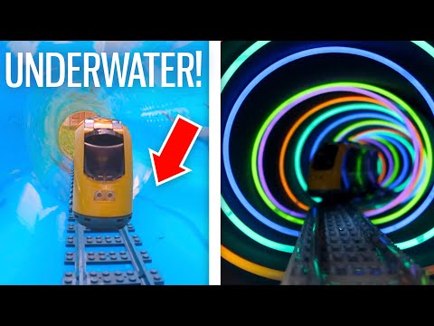 Guy Gets Slightly Carried Away And Builds A Lego Railway That Took Over His Entire House