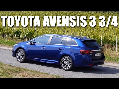Toyota Avensis FL 2015 (ENG) - First Test Drive and Review