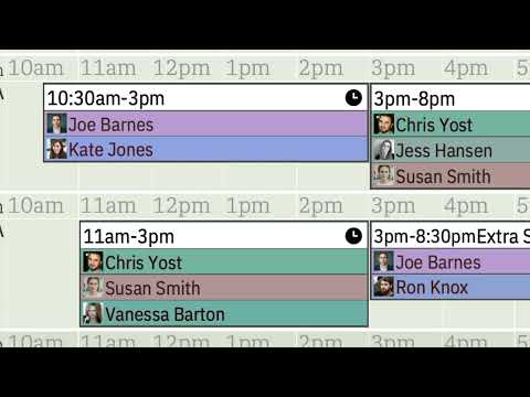 Rotaville - Work Rota App Video