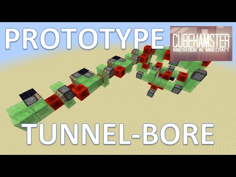 Prototype: Automatic Tunnel Bore Machine in Minecraft