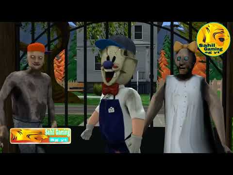 Granny went to Jail !! Granny Prisoner vs Ice Scream Cop - Sad Story animation