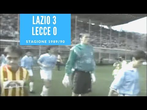 17 settembre 1989: Lazio Lecce 3 0