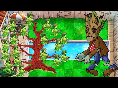 PvZ epic | plants lost in the world of All zombies Puzzle mode