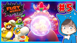 クッパと最終対決！？ちろぴのスーパーマリオフューリーワールド実況# 5【スーパーマリオ】
