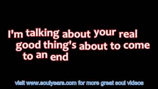 Lou Rawls - Your Good Thing (Is About to End) (with lyrics)