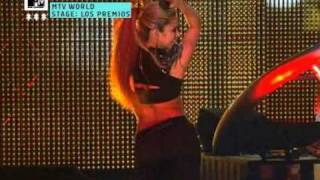Shakira - Loba (Live Los Premios 2009).avi