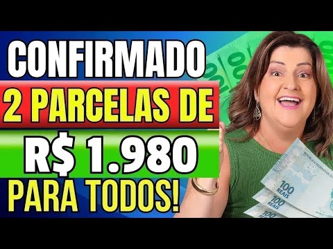 INSS (Brazilian Social Security Institute) published in the Official Gazette: 2 installments of R...