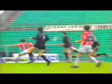 Serie A 1996-1997, day 28 Vicenza - Perugia 4-1 (Ambrosetti, Cornacchini, Otero, Beghetto, Goretti)