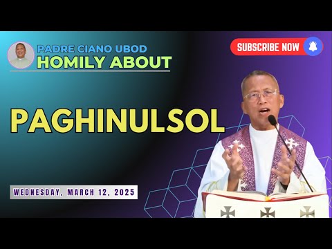 Fr. Ciano Homily about PAGHINULSOL - 3/12/2025