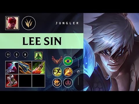 Lee Sin Jungle vs Qiyana - BR Grandmaster Patch 26.02