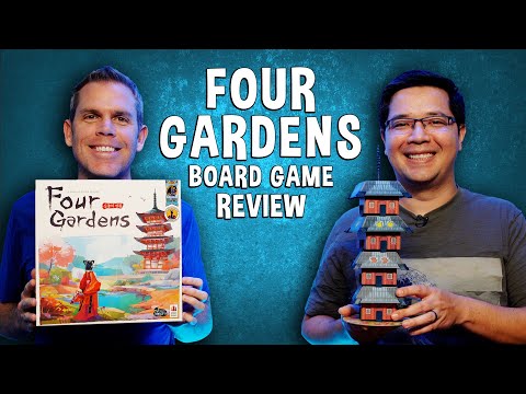 Review of Four Gardens - The Mystical Pagoda Board Game
