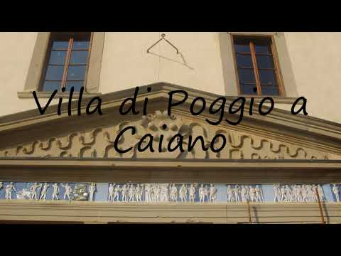 How to say Villa di Poggio a Caiano in English?