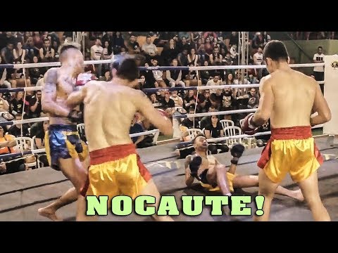 NOCAUTE! Muaythai PRO - Douglas Menna VS Rafael Martens