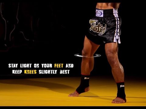 Muay Thai Basic Stance and Movement: instructional