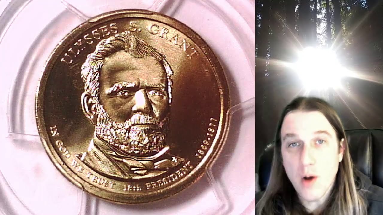 For sale on Ebay 2011 P Ulysses S. Grant Presidential Dollar PCGS MS 66 Position A 19748099