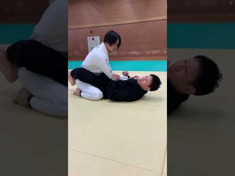 クローズドガードから十字固め