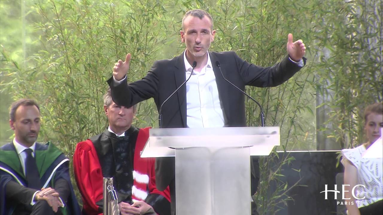 Discours d'Emmanuel Faber lors de la cérémonie de remise des diplômes d'HEC Paris