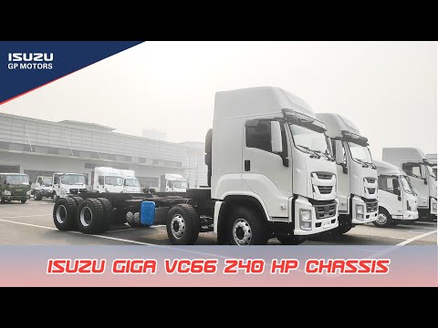 ISUZU GIGA VC66 240 hp chassis