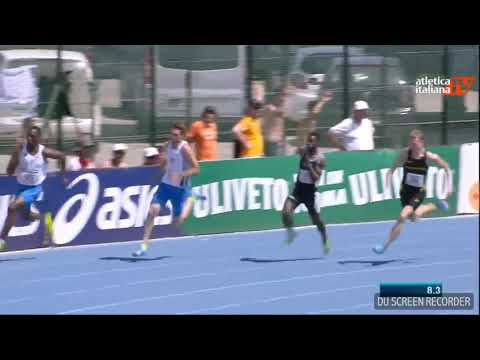 Campionati italiani u23 Agropoli 2018 - 200m finale