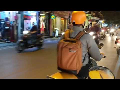Street food tour in Hanoi via motorbike